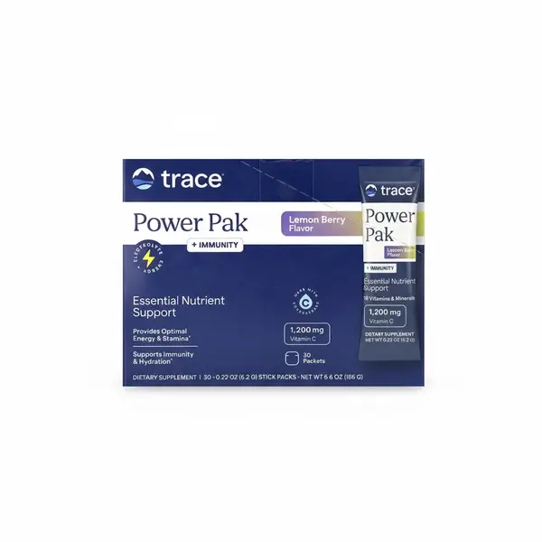 Trace Minerals Electrolyte Stamina Power Pak-Lemon Berry*