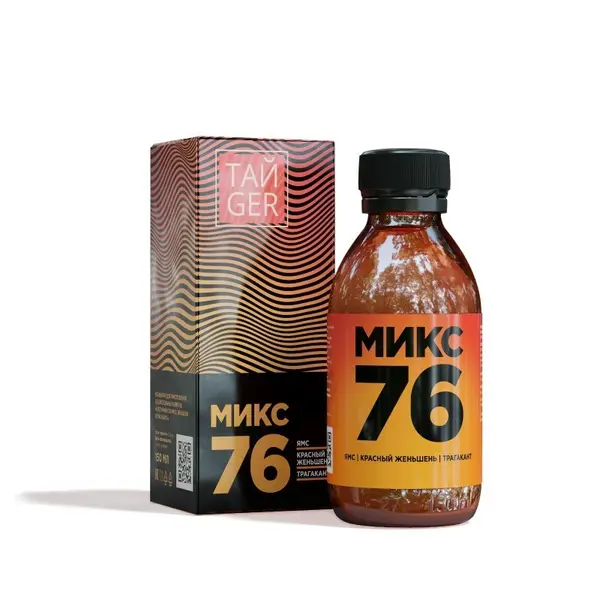TAIGER Микс 76 (Ямс, женьшень, трагакант) 150мл.