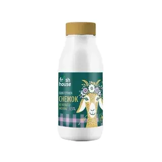Fresh House Снежок из козьего молока 3.5% ПЭТ 300 гр.