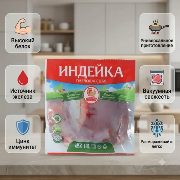 Павлодарлық күркетауық Мұздатылған күркетауық саны ВУ
