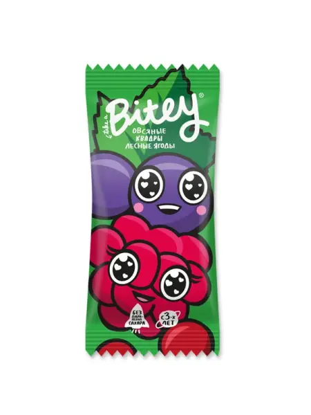 Bitey Батончик Овсяно-фруктовый "Лесные ягоды" 30гр