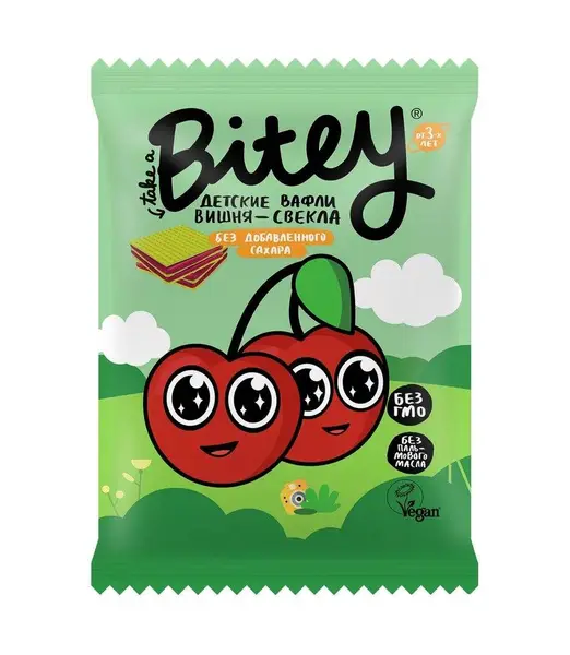 Bitey Вафли Вишня-Свекла 35гр
