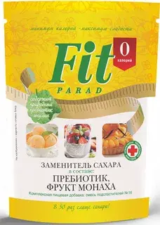 Fit Parad №16 сахарозаменитель в составе Пребиотик и Фрукт Монаха 200
