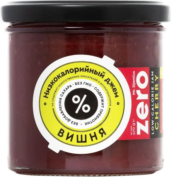 Джем Zero Вишня 270гр