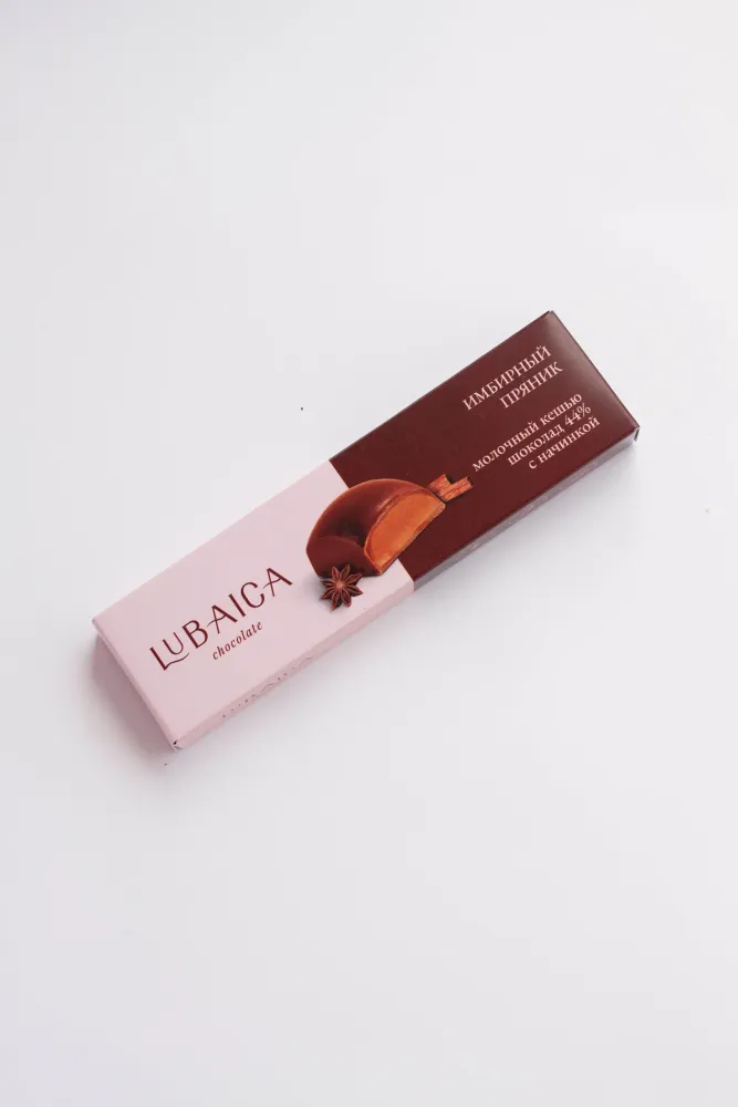 LUBAICA Шоколад с начинкой "Имбирный пряник" 35 гр.