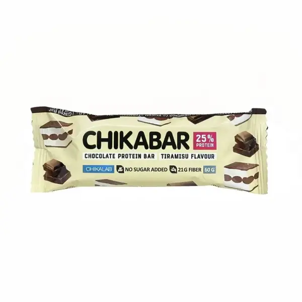 CHIKALAB Батончик глазированный с начинкой 60 г (Тирамису)