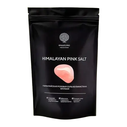 Salt of the Earth Розовая гималайская соль крупная 2500гр.
