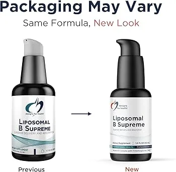 Design For Health Liposomal B Supreme, липосомальный B комплекс 50 мл
