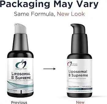 Design For Health Liposomal B Supreme, липосомальный B комплекс 50 мл